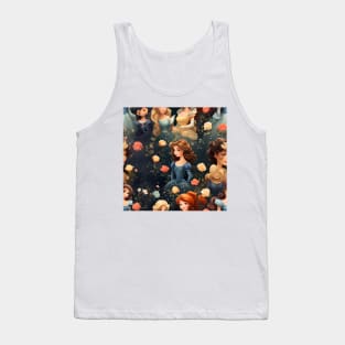 Princesses Pattern 8 Tank Top